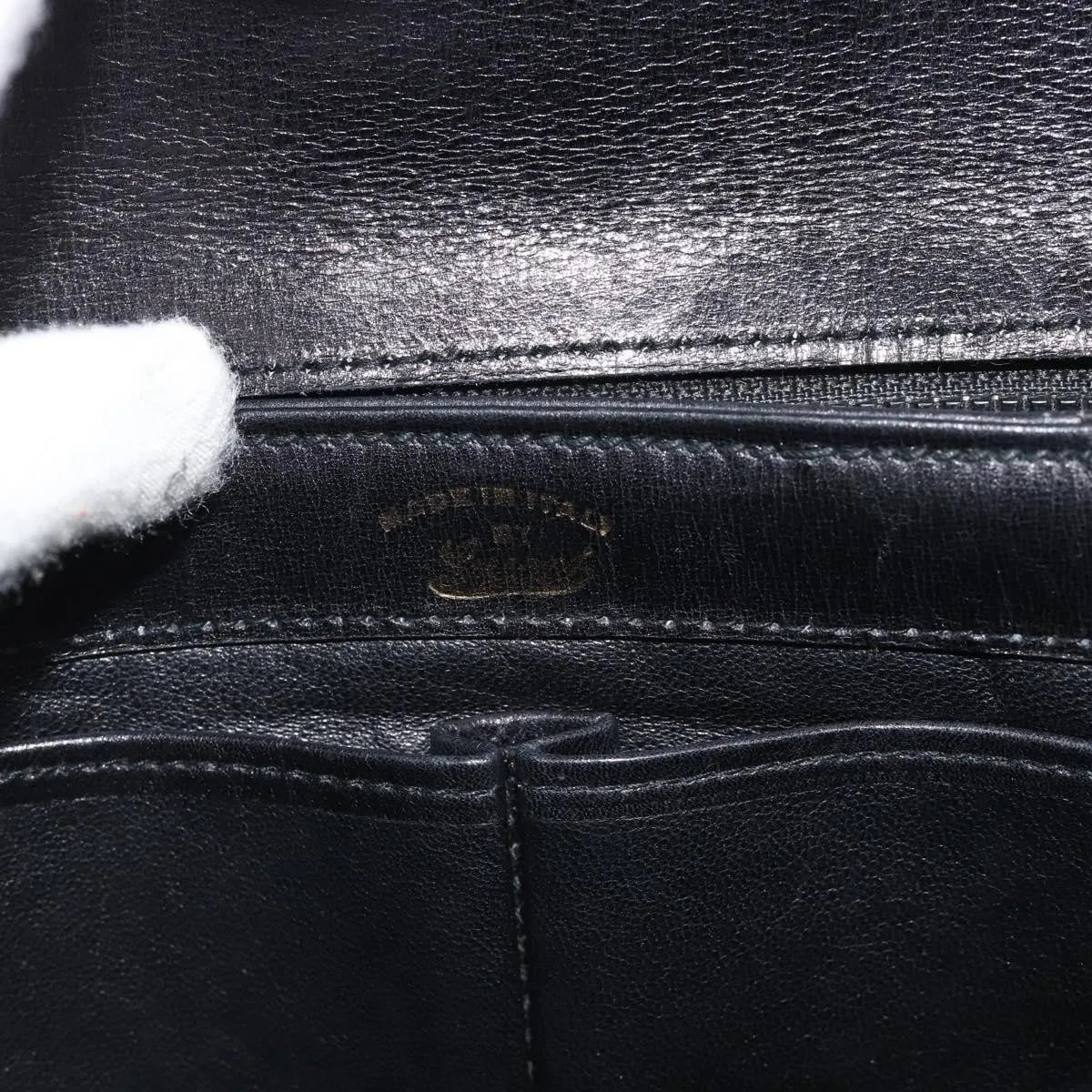 Gucci Vintage Leather Black Leather Shoulder Bag Bag (Pre-Owned)