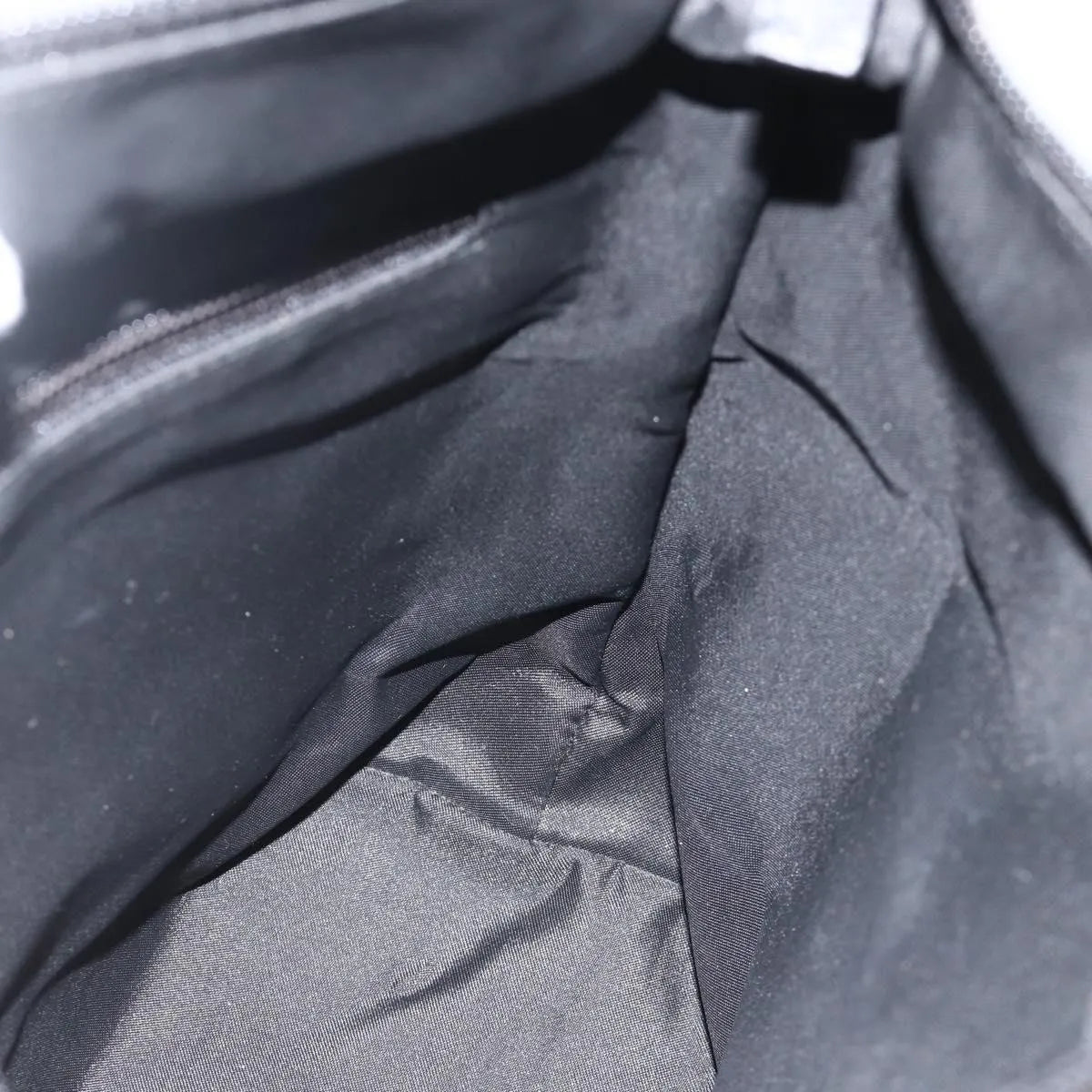 Gucci Vintage Front Pocket Tote Gg Coated Canvas With Leather Black Canvas Tote Bag Bag (Pre-Owned)