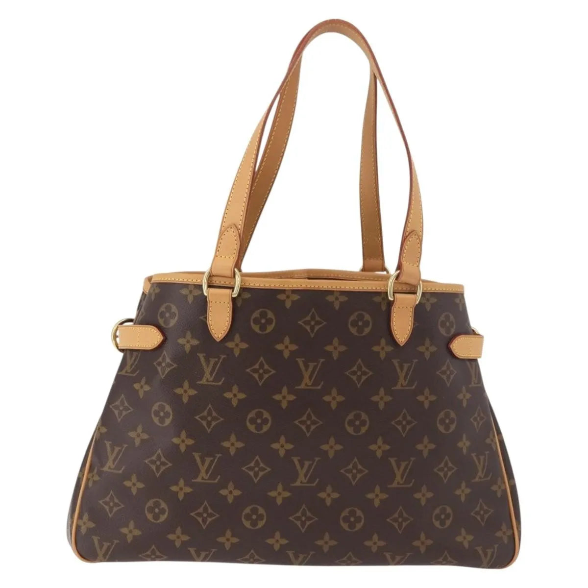 Louis Vuitton Batignolles Monogram Canvas Brown Canvas Shoulder Bag Bag (Pre-Owned)