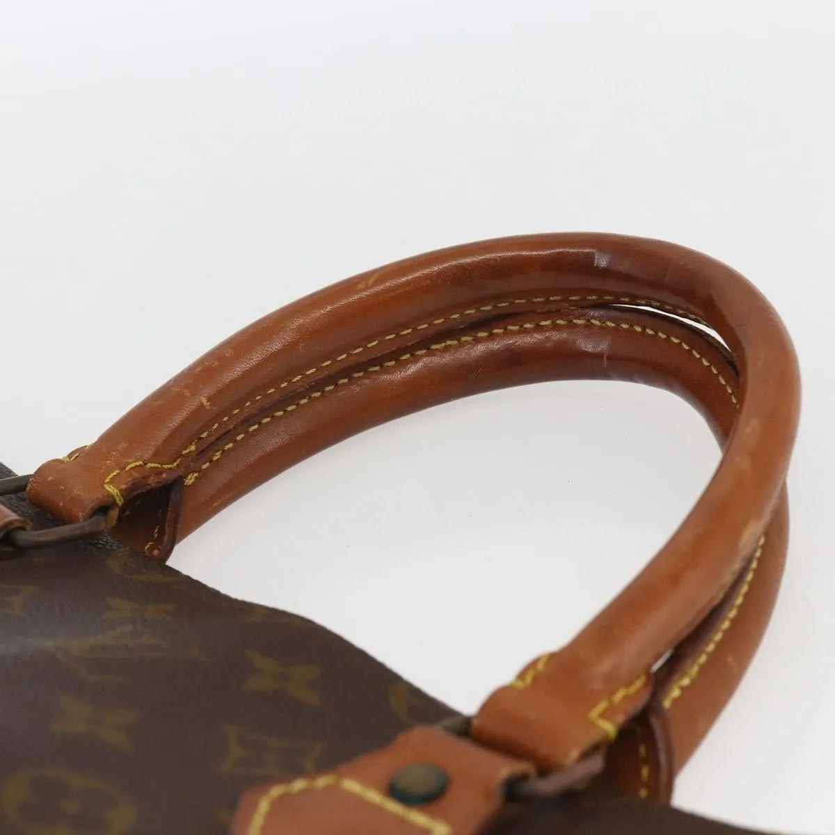 Louis Vuitton Sac Plat Monogram Brown Canvas Tote Bag Bag (Pre-Owned)