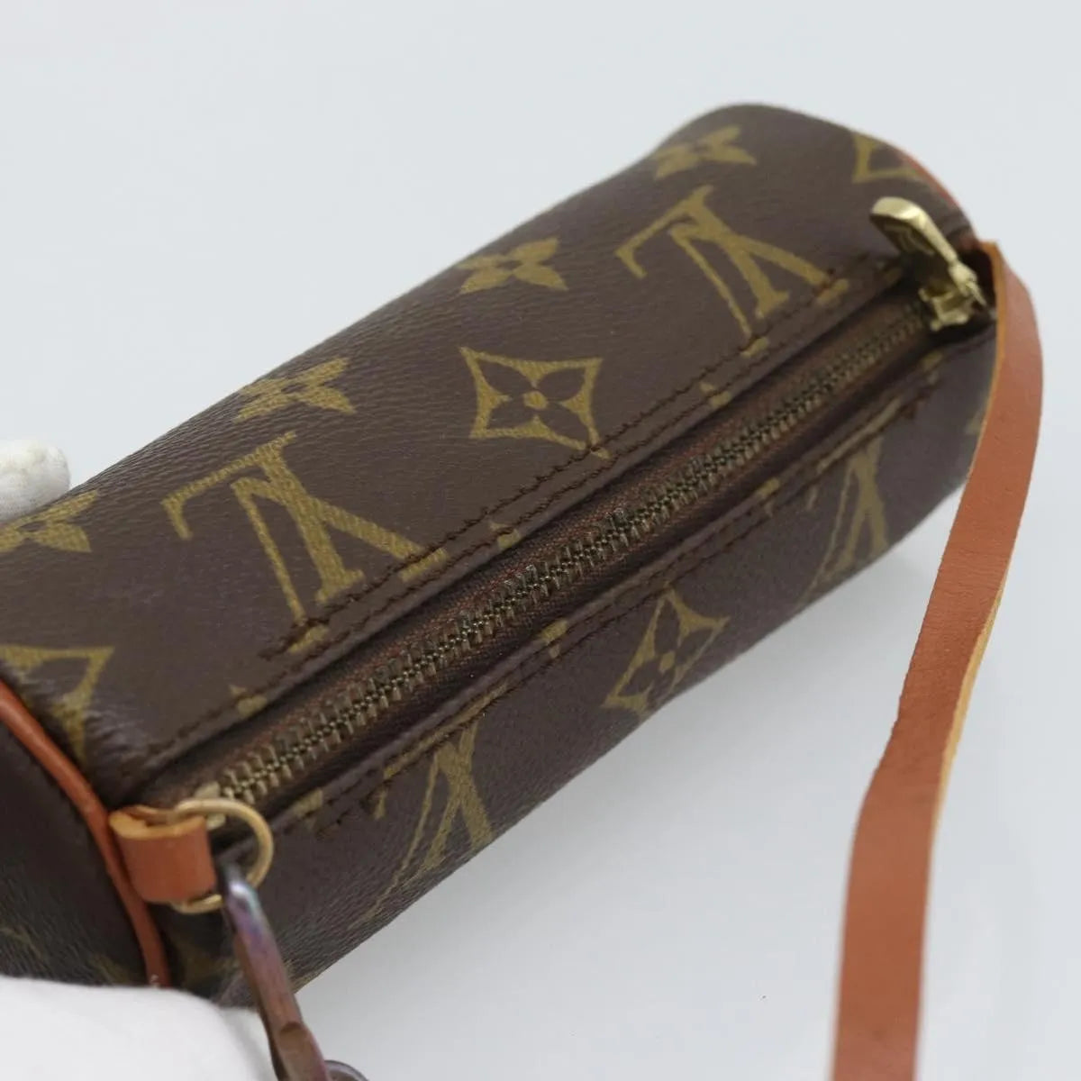 Louis Vuitton Papillon Pochette Monogram Canvas Brown Canvas Clutche & Pouche Bag (Pre-Owned)
