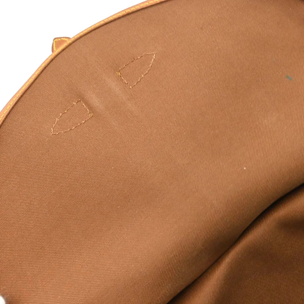 Louis Vuitton Saumur Monogram Canvas Brown Canvas Shoulder Bag Bag (Pre-Owned)