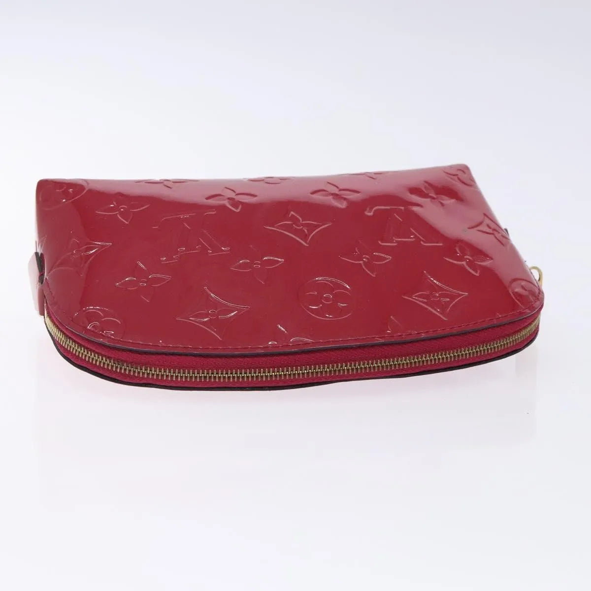 Louis Vuitton Cosmetic Monogram Vernis Pink Patent_Leather Clutche & Pouche Bag (Pre-Owned)