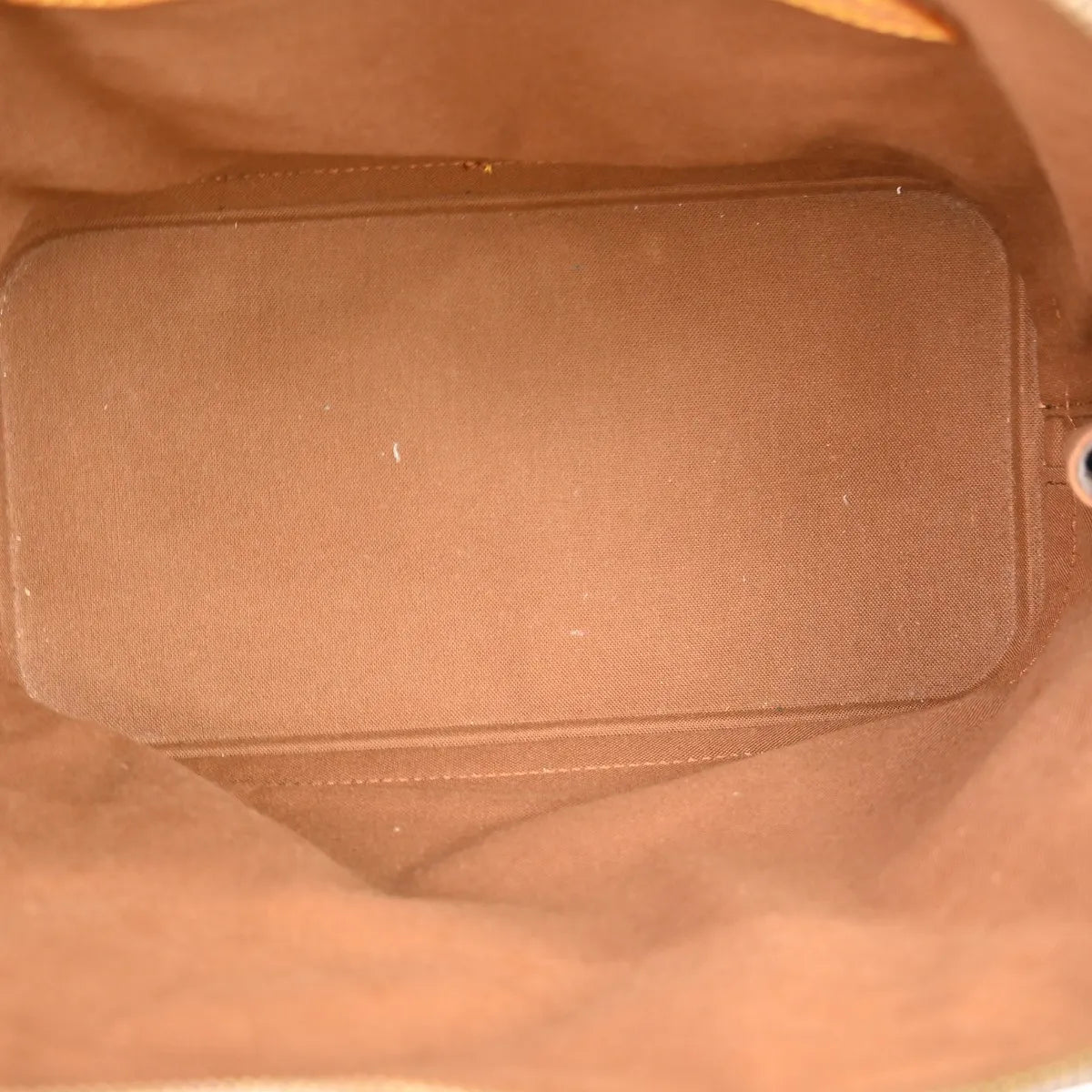Louis Vuitton Alma Monogram Brown Canvas Handbag (Pre-Owned)