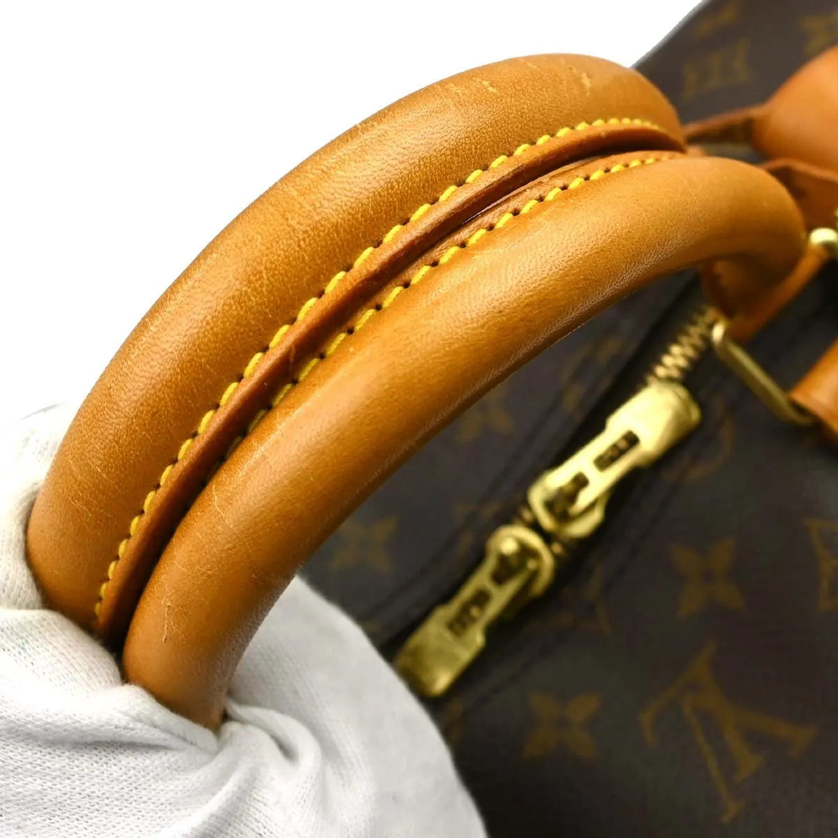 Louis Vuitton Keepall Monogram Canvas Brown Canvas Travel Bag Bag (Pre-Owned)