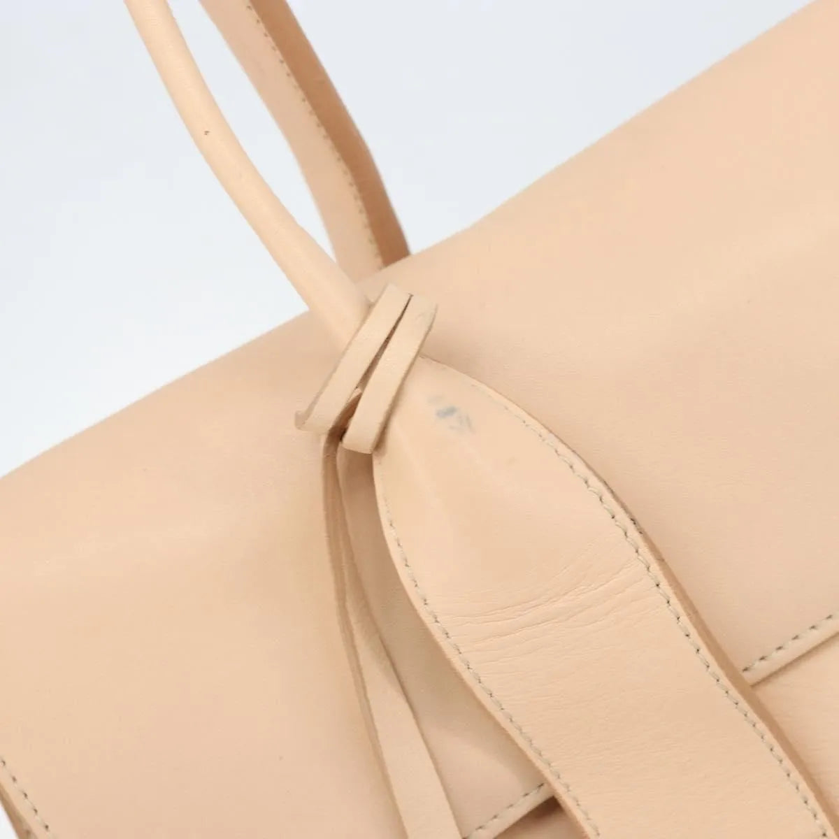 Salvatore Ferragamo Sookie Satchel Leather Pink Leather Handbag (Pre-Owned)