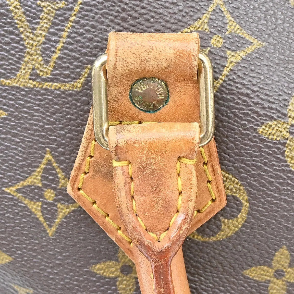 Louis Vuitton Alma Monogram Canvas Brown Canvas Handbag (Pre-Owned)