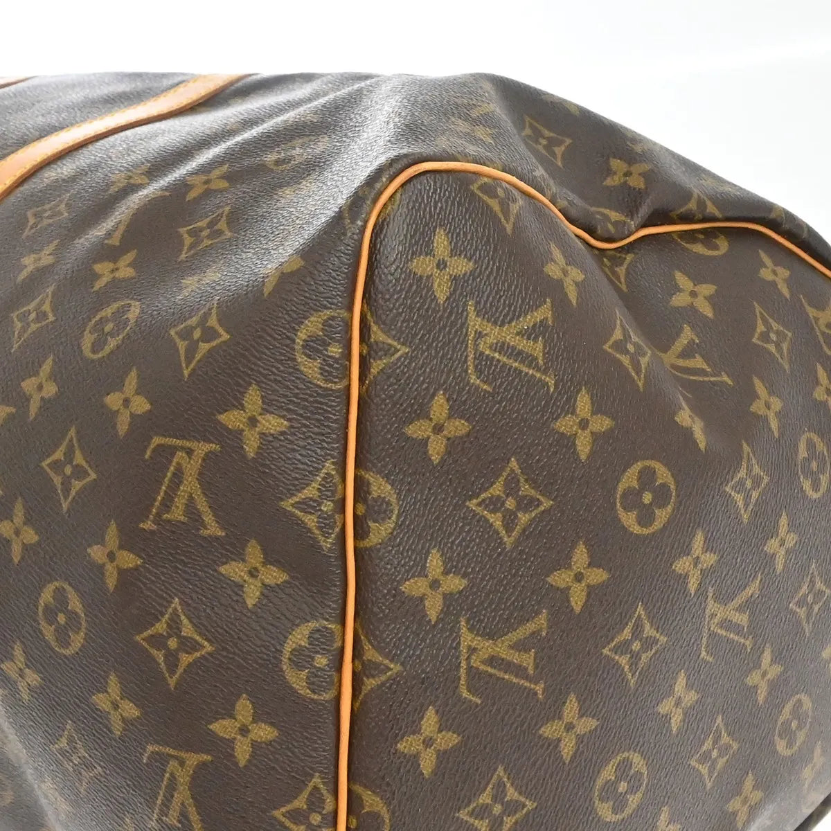 Louis Vuitton Keepall Monogram Canvas Brown Canvas Travel Bag Bag (Pre-Owned)