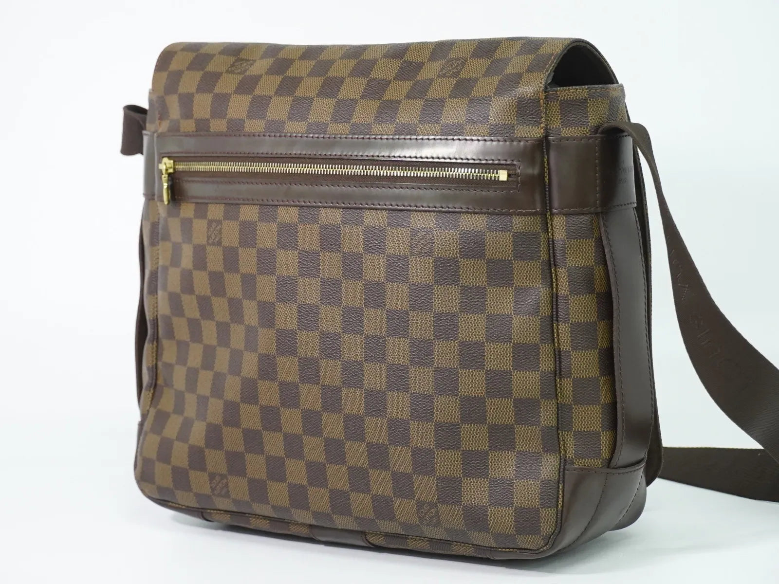 Louis Vuitton Bastille Damier Brown Canvas Shoulder Bag Bag (Pre-Owned)