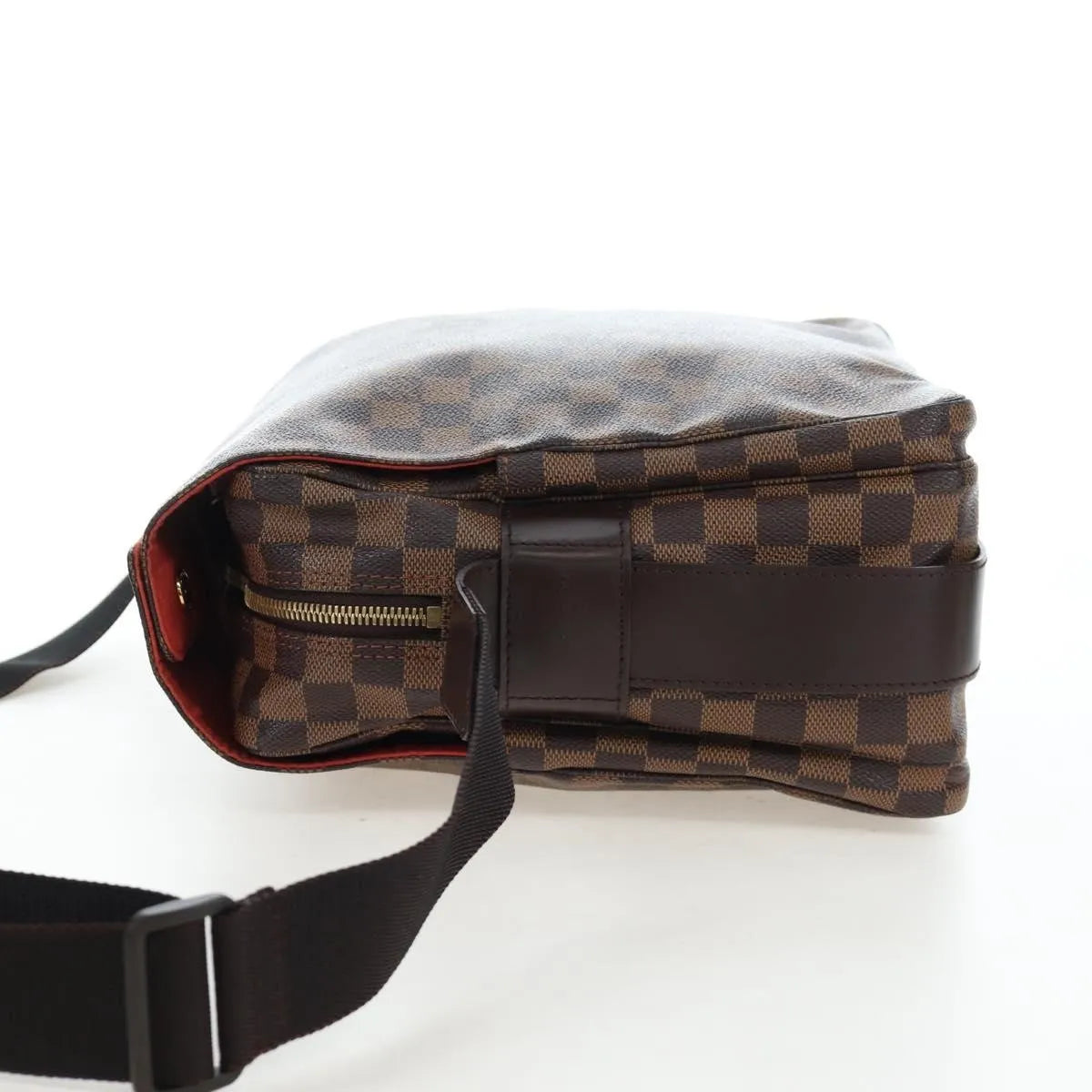 Louis Vuitton Naviglio Damier Brown Canvas Shoulder Bag Bag (Pre-Owned)