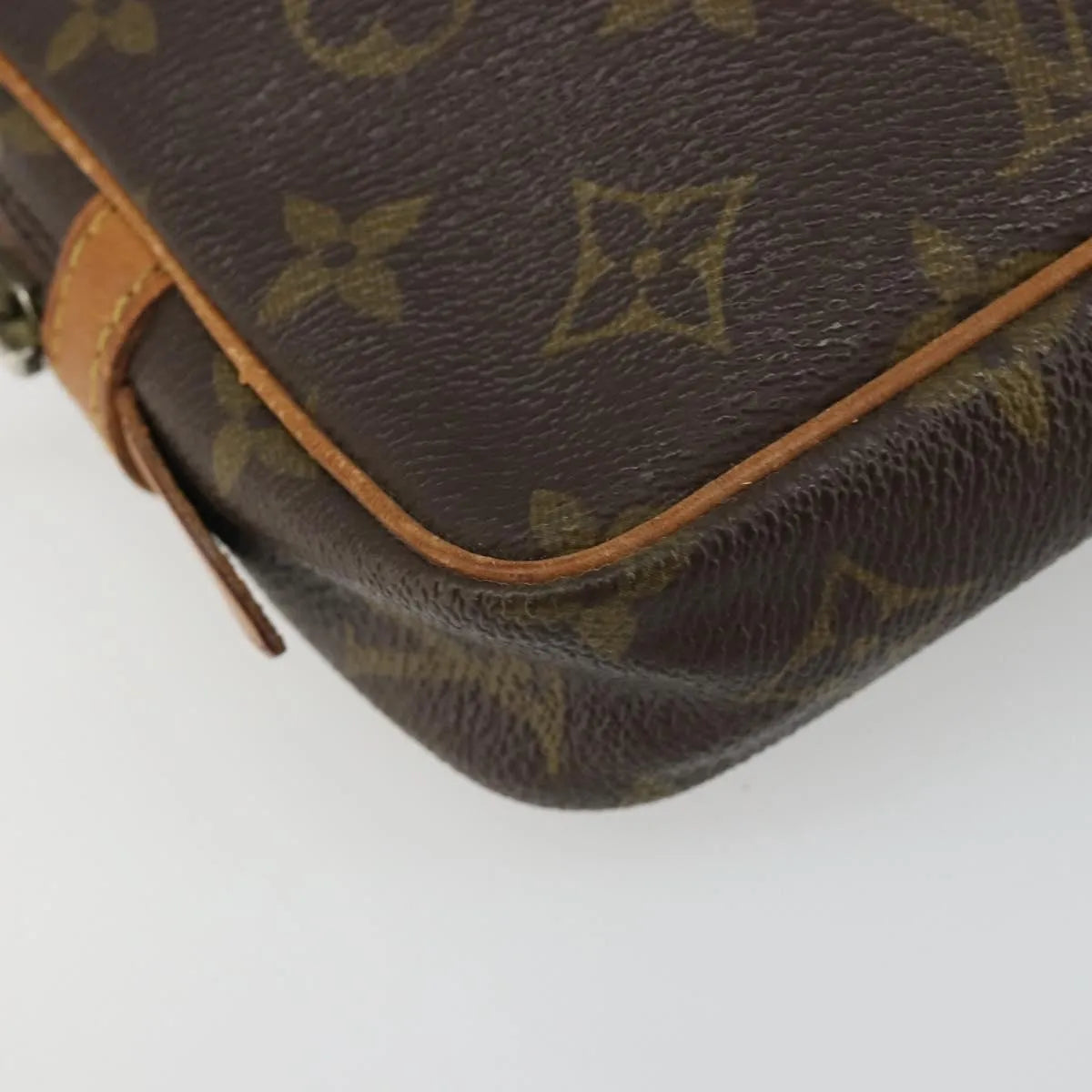 Louis Vuitton Pochette Marly Bandouliere Monogram Canvas Brown Canvas Shoulder Bag Bag (Pre-Owned)