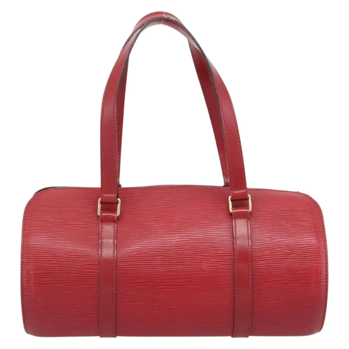 Louis Vuitton Soufflot Epi Leather Red Leather Handbag (Pre-Owned)