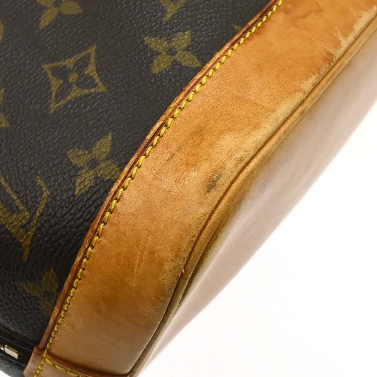 Louis Vuitton Alma Monogram Canvas Brown Canvas Handbag (Pre-Owned)