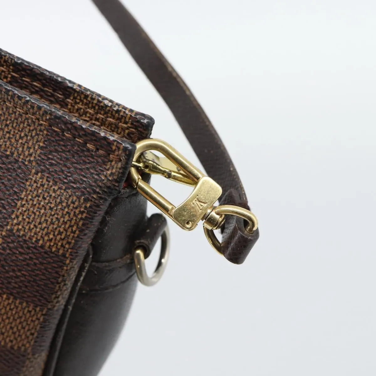 Louis Vuitton Trousse Make Up Damier Brown Canvas Clutche & Pouche Bag (Pre-Owned)