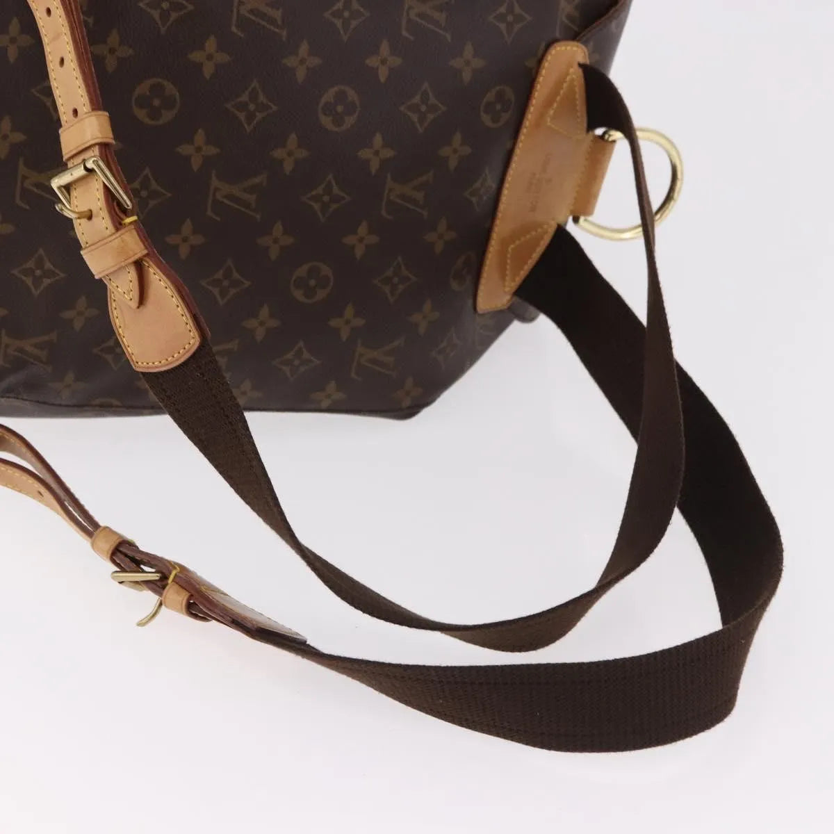 Louis Vuitton Montsouris Monogram Brown Canvas Backpack Bag (Pre-Owned)
