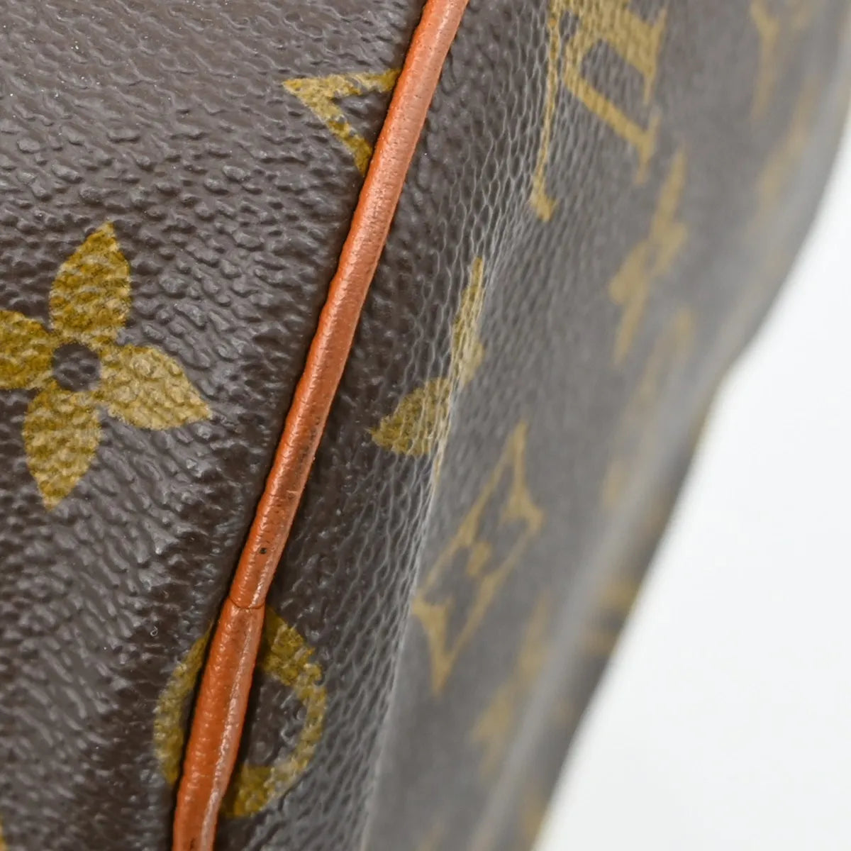 Louis Vuitton Papillon Monogram Canvas Brown Canvas Handbag (Pre-Owned)