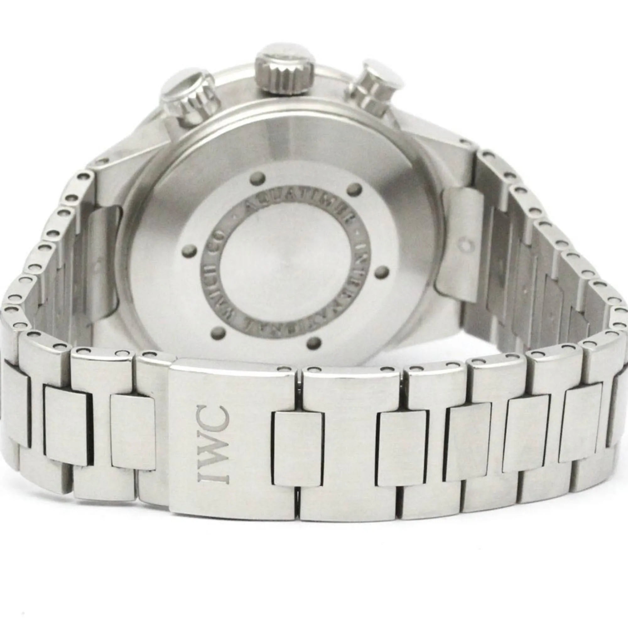 Iwc Schaffhausen Aquatimer Chronograph Automatic Stainless Steel Watch (Pre-Owned)