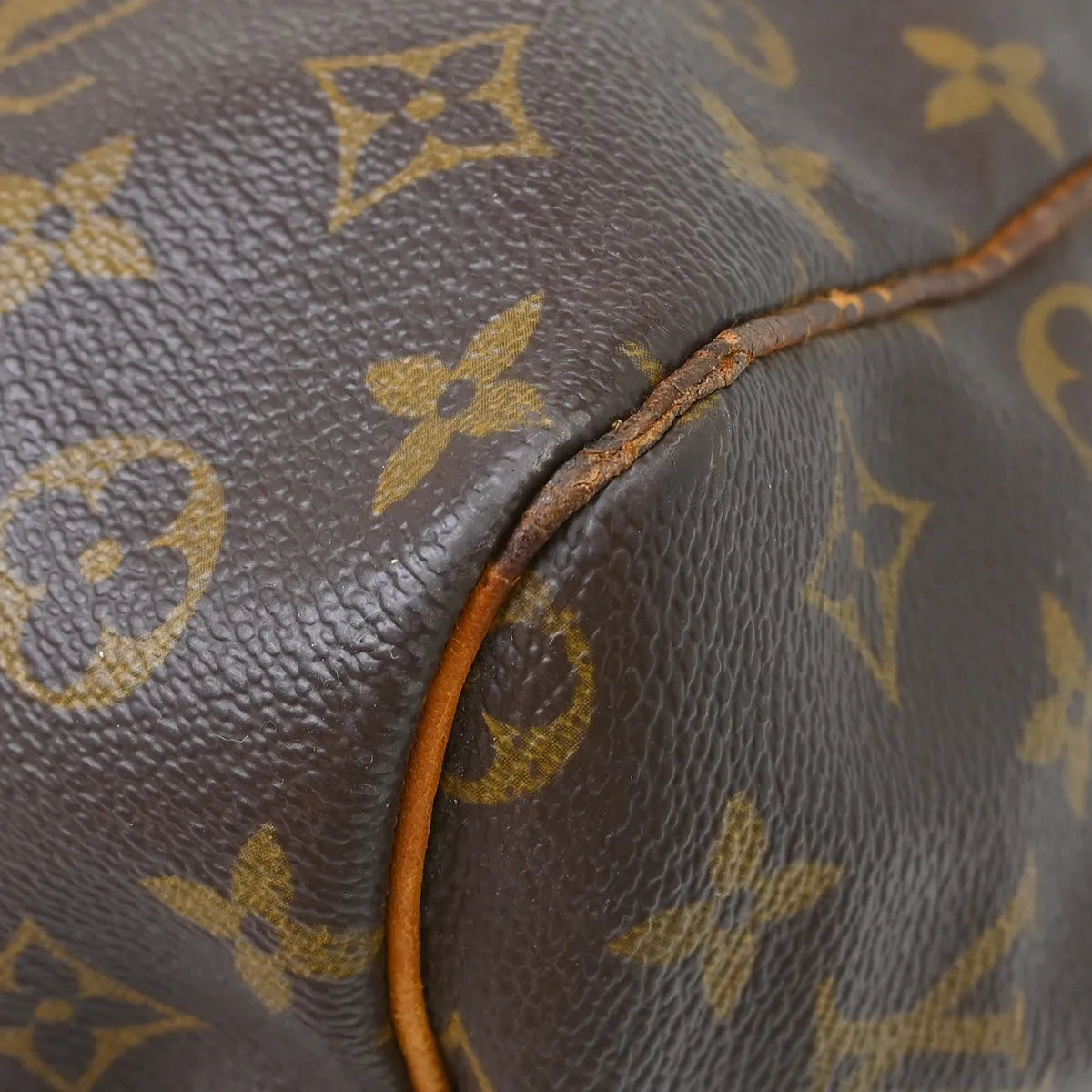 Louis Vuitton Keepall Bandouliere Bag Monogram Canvas Brown Canvas Travel Bag Bag (Pre-Owned)