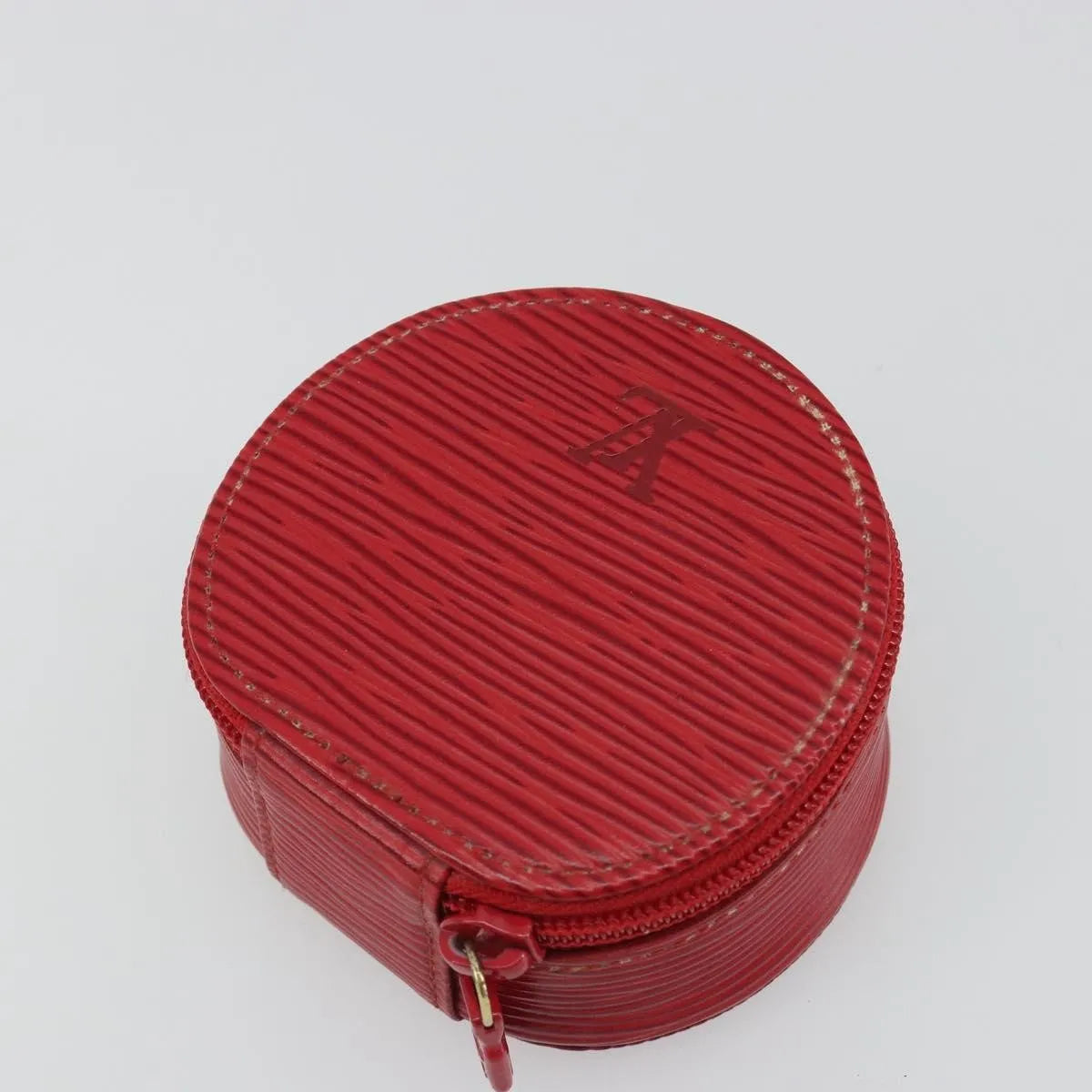 Louis Vuitton Ecrin Bijoux Epi Leather Red Leather Jewelry Set Jewelry (Pre-Owned)