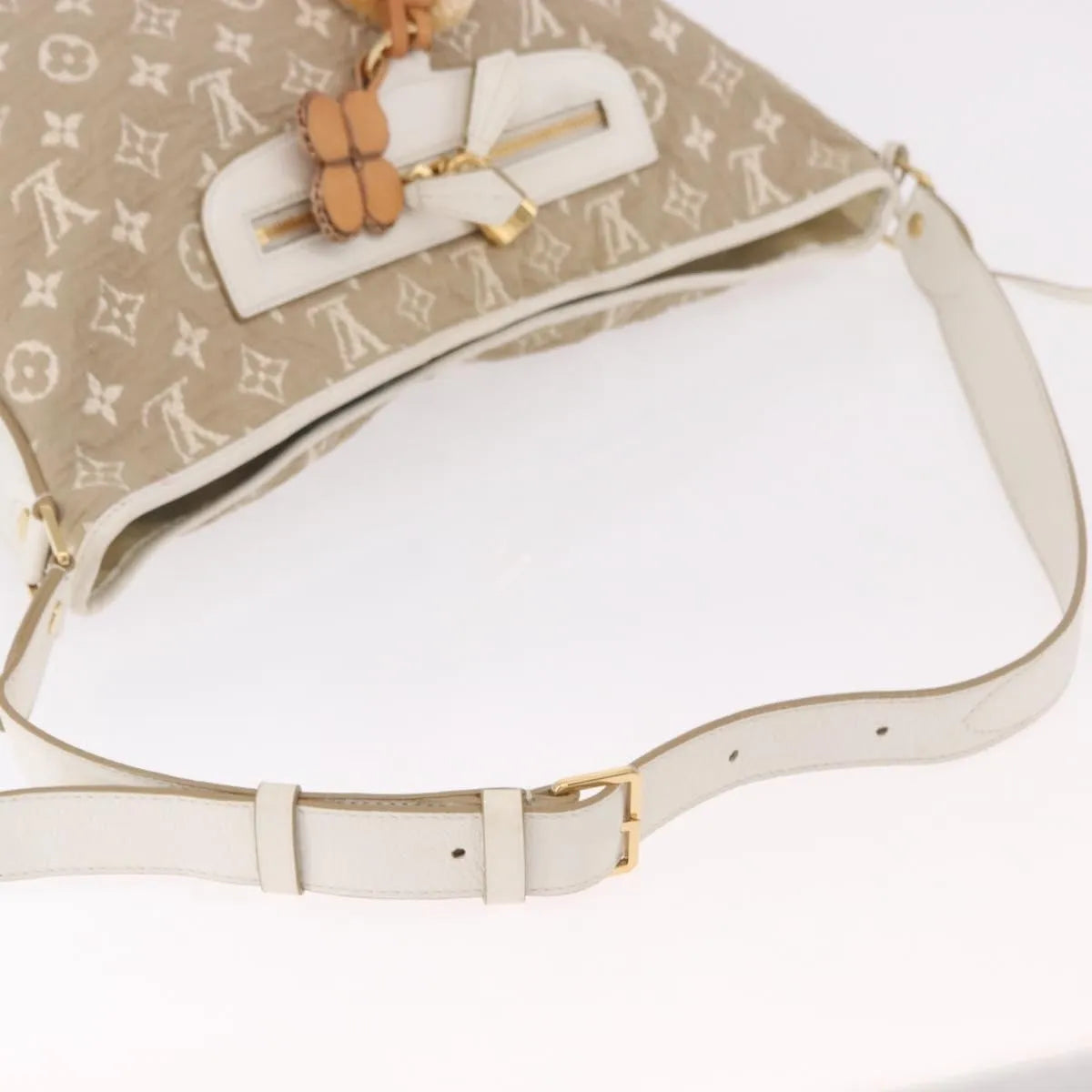 Louis Vuitton Besace Handbag Monogram Sabbia Beige Canvas Shoulder Bag Bag (Pre-Owned)
