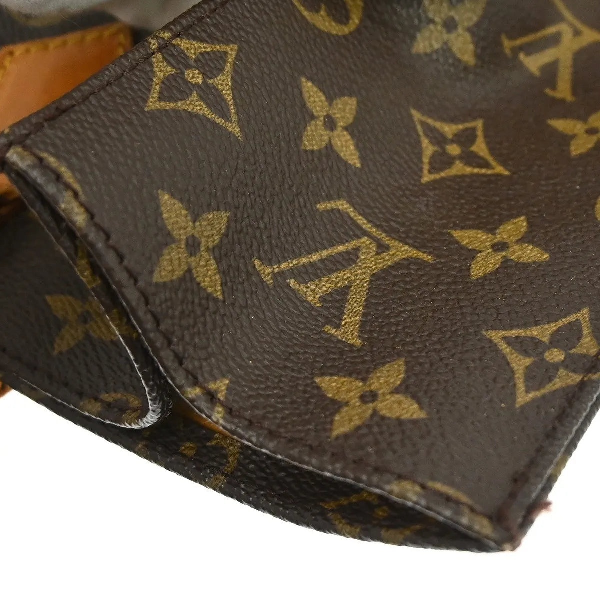 Louis Vuitton Sac Plat Nm Bag Monogram Canvas Brown Canvas Tote Bag Bag (Pre-Owned)