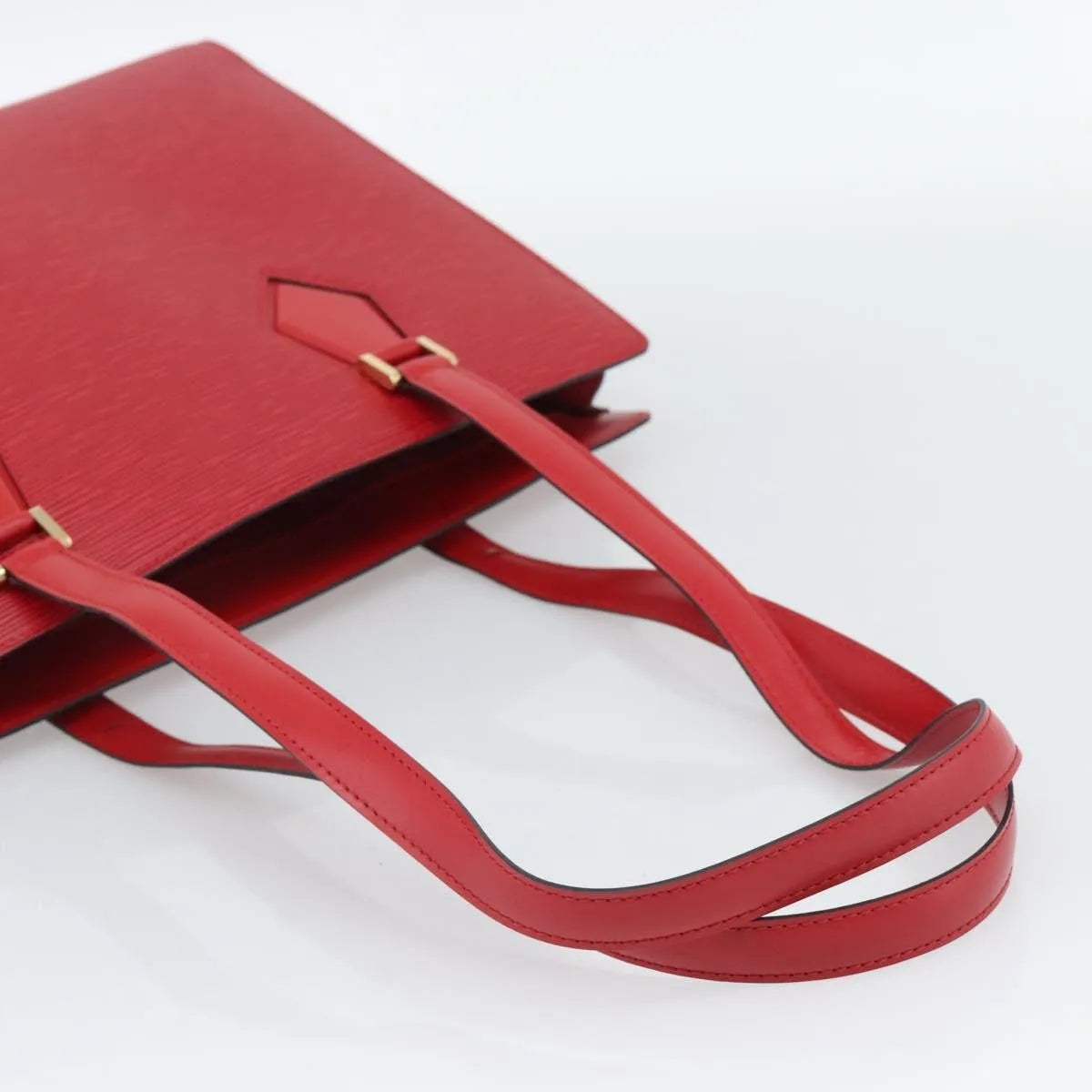 Louis Vuitton Duplex Epi Leather Red Leather Shoulder Bag Bag (Pre-Owned)