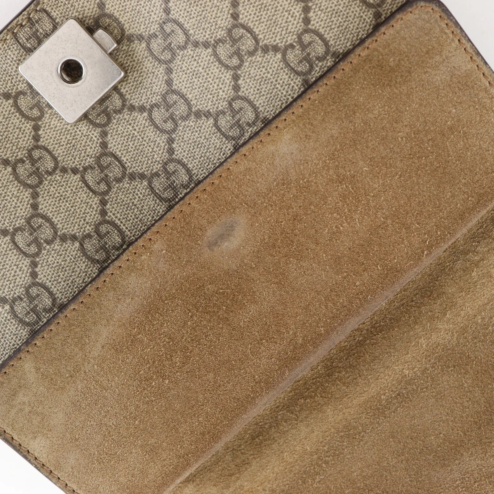 Gucci Dionysus Gg Coated Canvas Brown Canvas Shoulder Bag Bag (Pre-Owned)