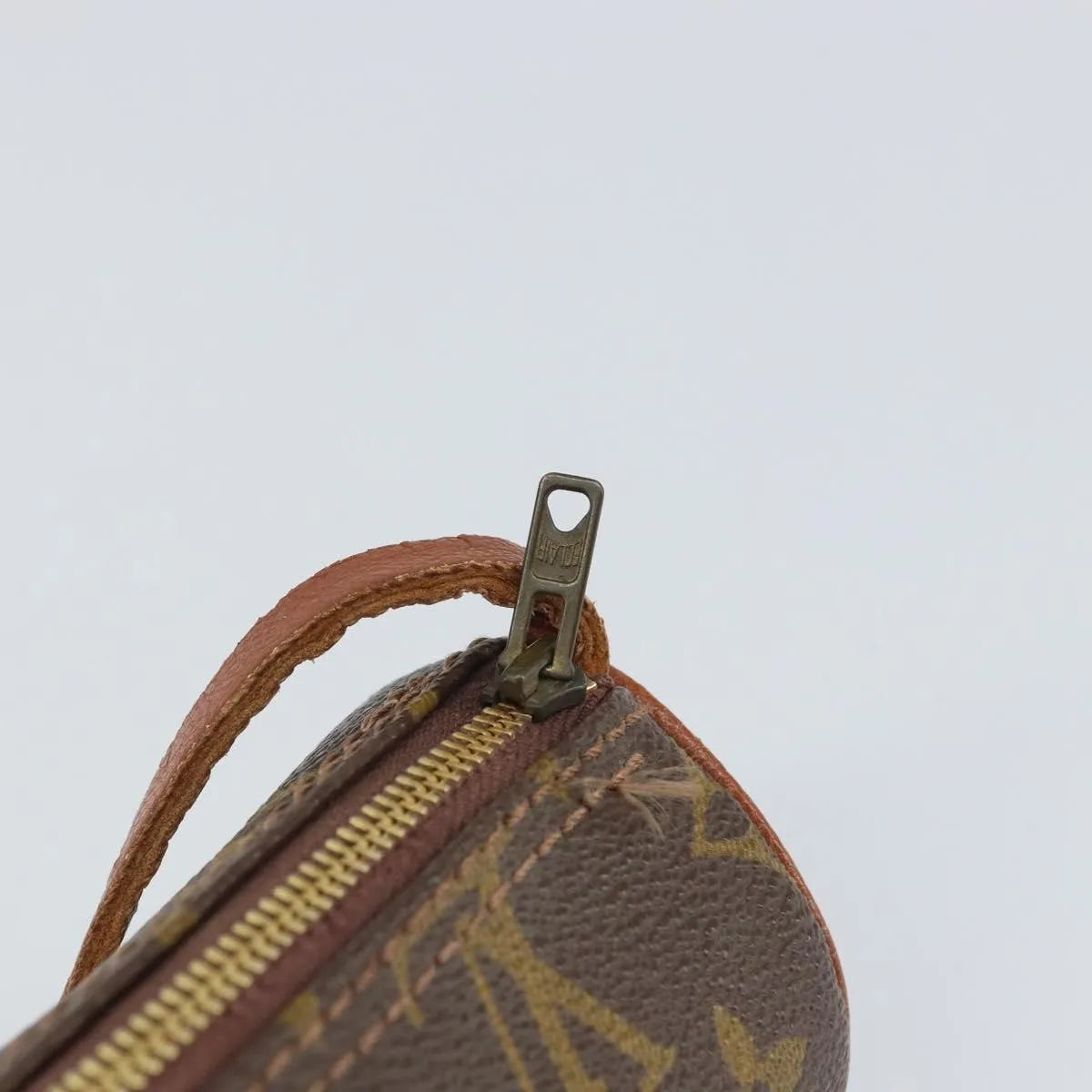 Louis Vuitton Papillon Pochette Monogram Canvas Brown Canvas Clutche & Pouche Bag (Pre-Owned)