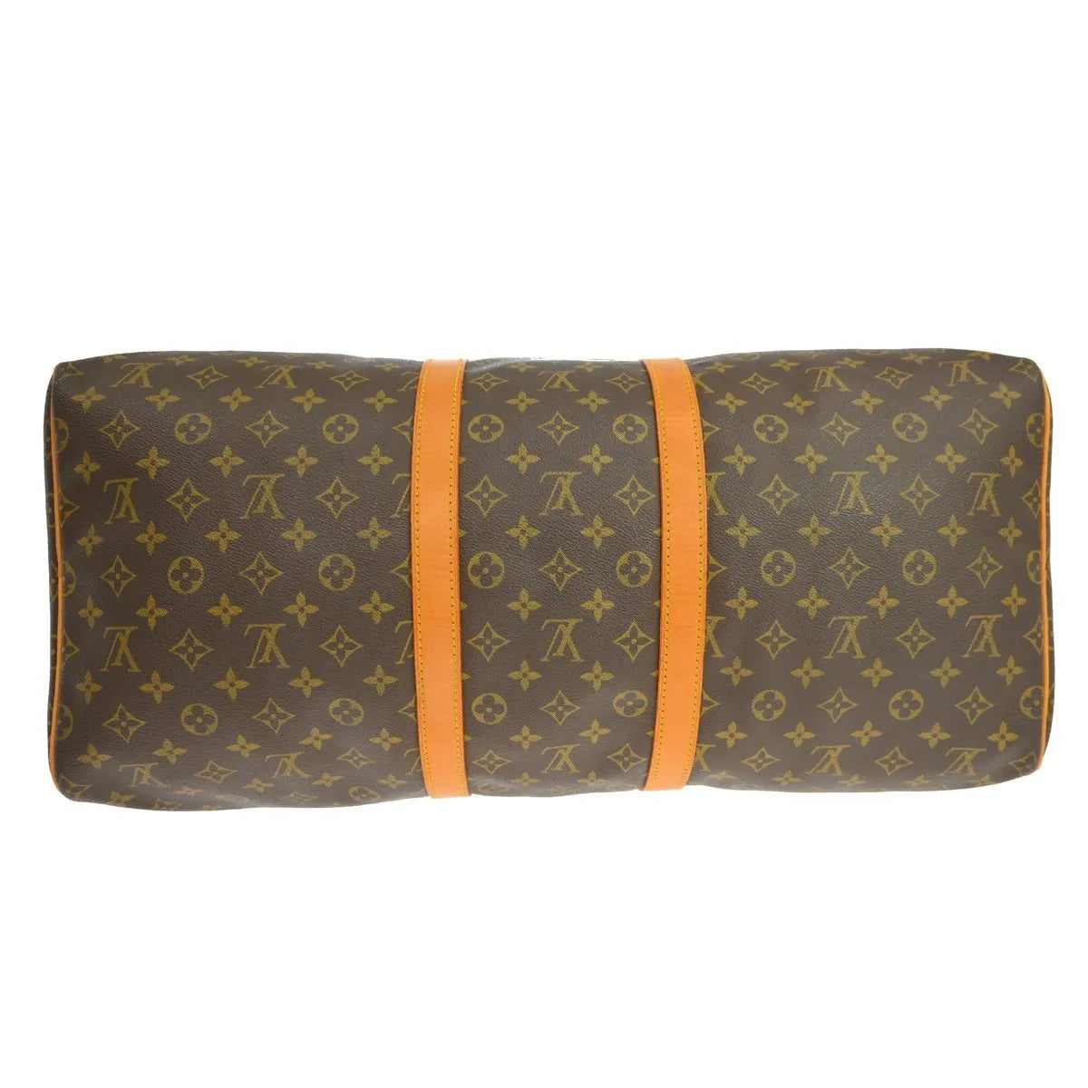 Louis Vuitton Keepall Monogram Canvas Brown Canvas Travel Bag Bag (Pre-Owned)
