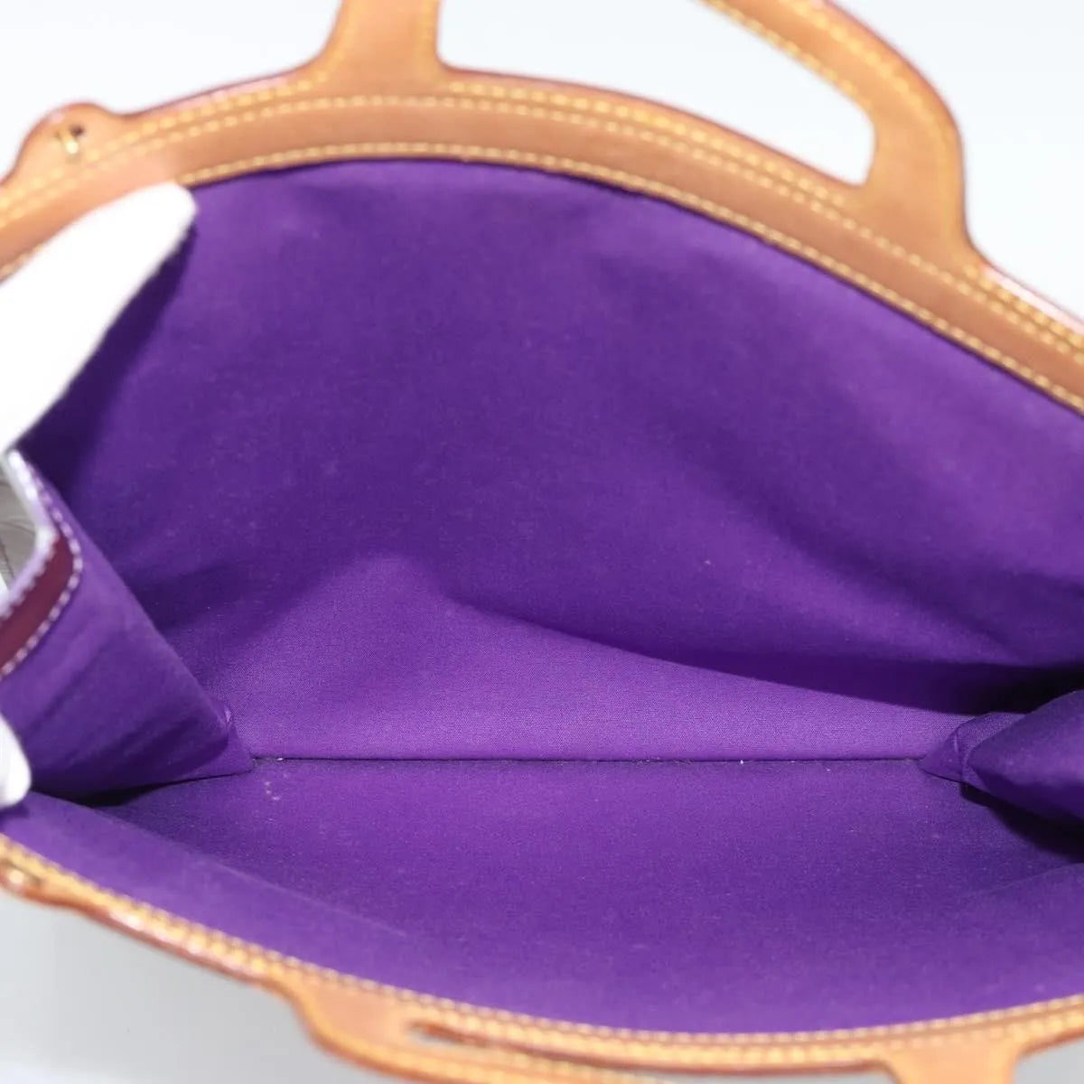 Louis Vuitton Stanton Monogram Vernis Purple Patent_Leather Tote Bag Bag (Pre-Owned)