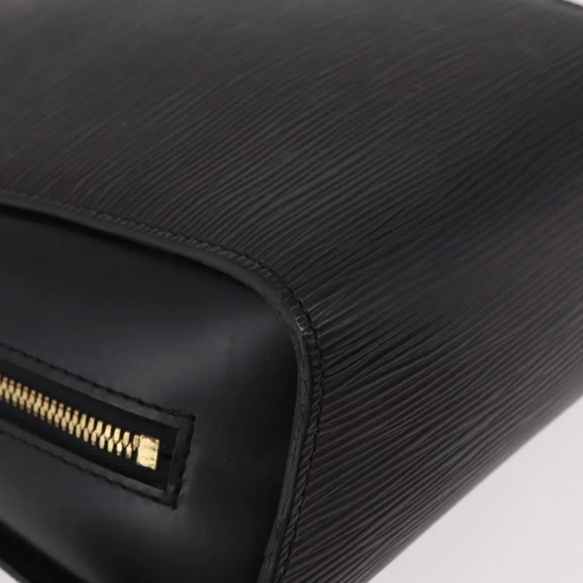 Louis Vuitton Mabillon Epi Leather Black Leather Backpack Bag (Pre-Owned)