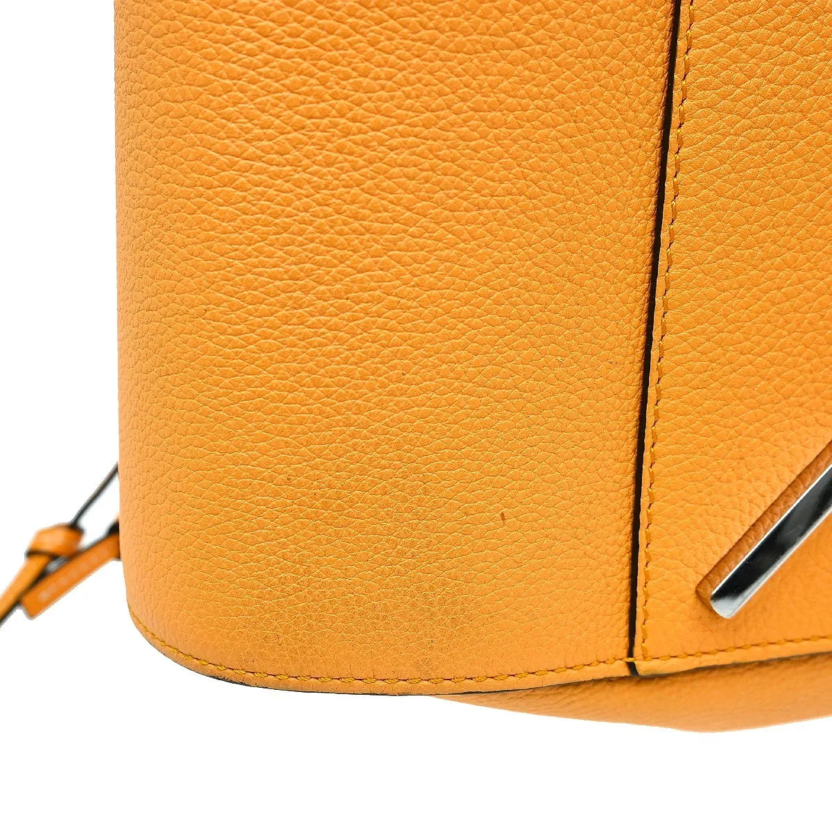 Loewe Hammock Leather Orange Leather Handbag (Pre-Owned)