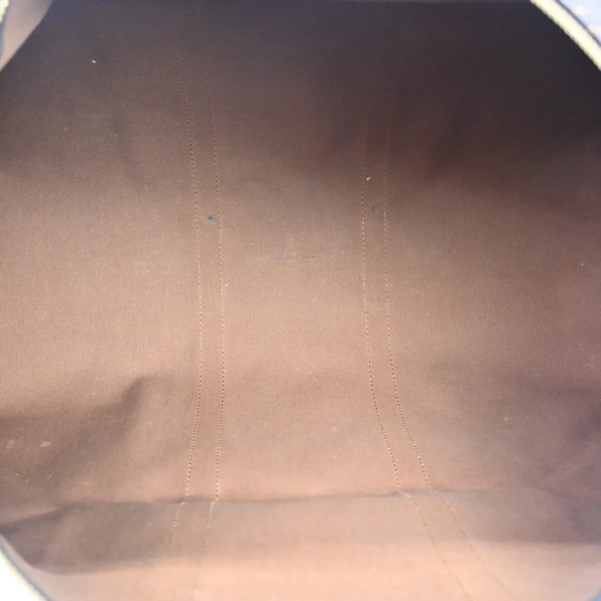 Louis Vuitton Keepall Monogram Brown Canvas Travel Bag Bag (Pre-Owned)