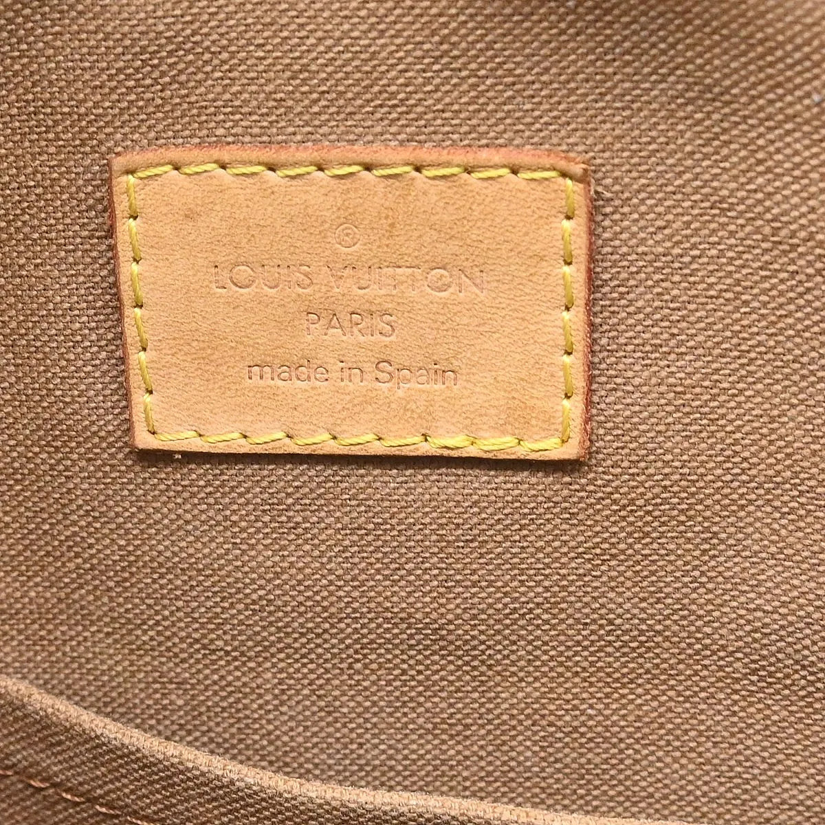 Louis Vuitton Sac Bosphore Monogram Canvas Brown Canvas Briefcase Bag (Pre-Owned)