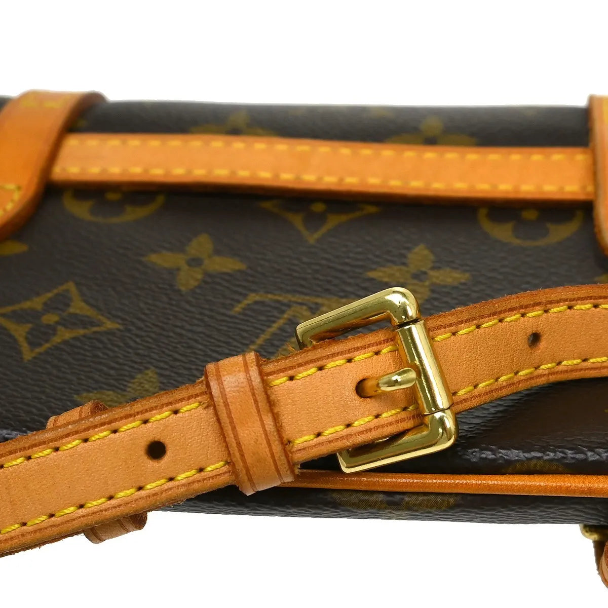 Louis Vuitton Marelle Waist Monogram Canvas Brown Canvas Clutche & Pouche Bag (Pre-Owned)