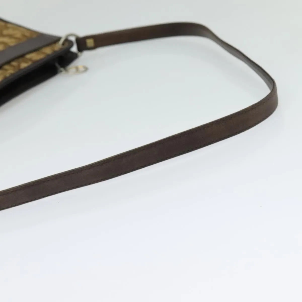 Christian Dior Vintage Trotter Canvas Brown Canvas Shoulder Bag Bag (Pre-Owned)