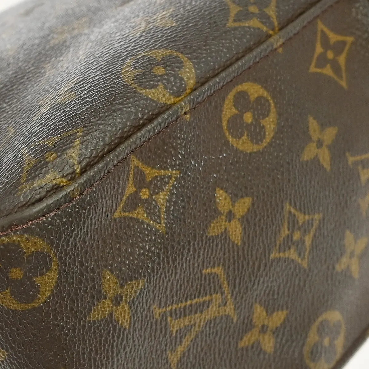 Louis Vuitton Monogram Looping Monogram Canvas Brown Canvas Shoulder Bag Bag (Pre-Owned)