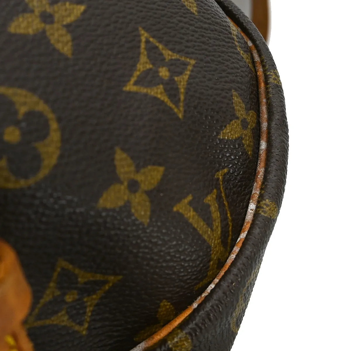 Louis Vuitton Saumur Monogram Brown Canvas Shoulder Bag Bag (Pre-Owned)