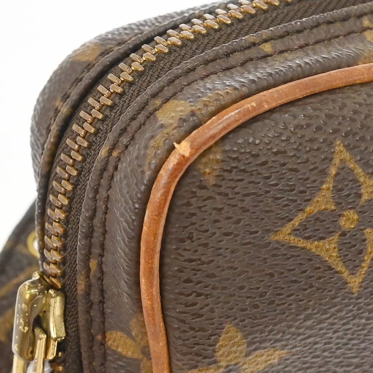 Louis Vuitton Pochette Marly Bandouliere Monogram Canvas Brown Canvas Shoulder Bag Bag (Pre-Owned)