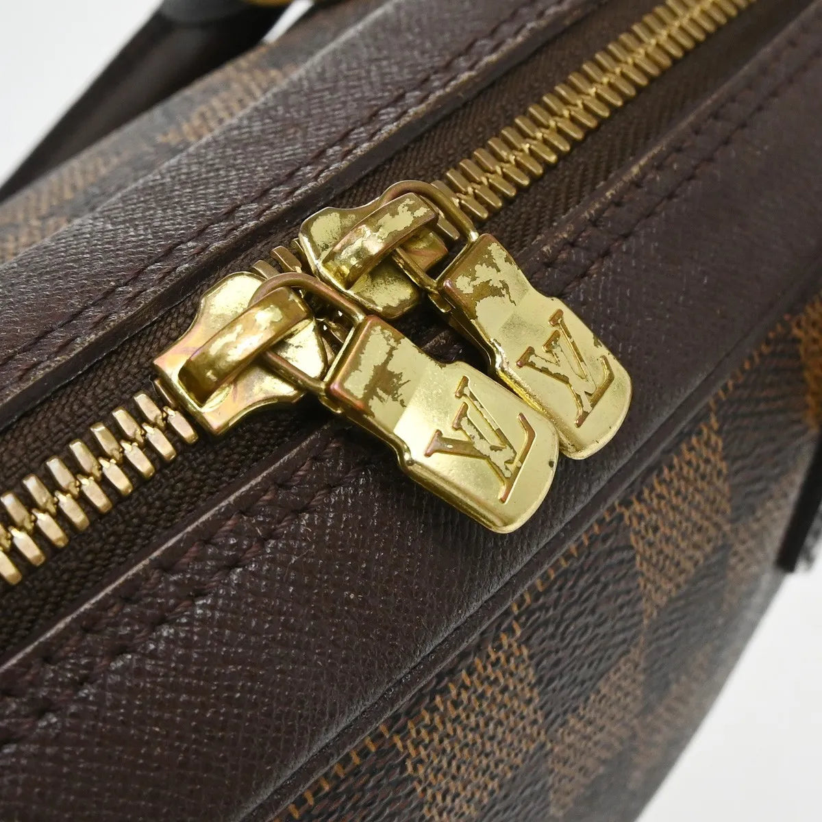Louis Vuitton Brera Damier Brown Canvas Handbag (Pre-Owned)