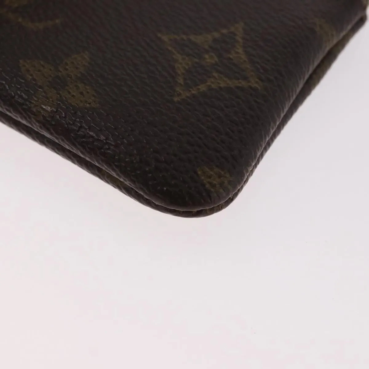 Louis Vuitton Pochette Clés Monogram Canvas Brown Canvas Wallets Accessory (Pre-Owned)