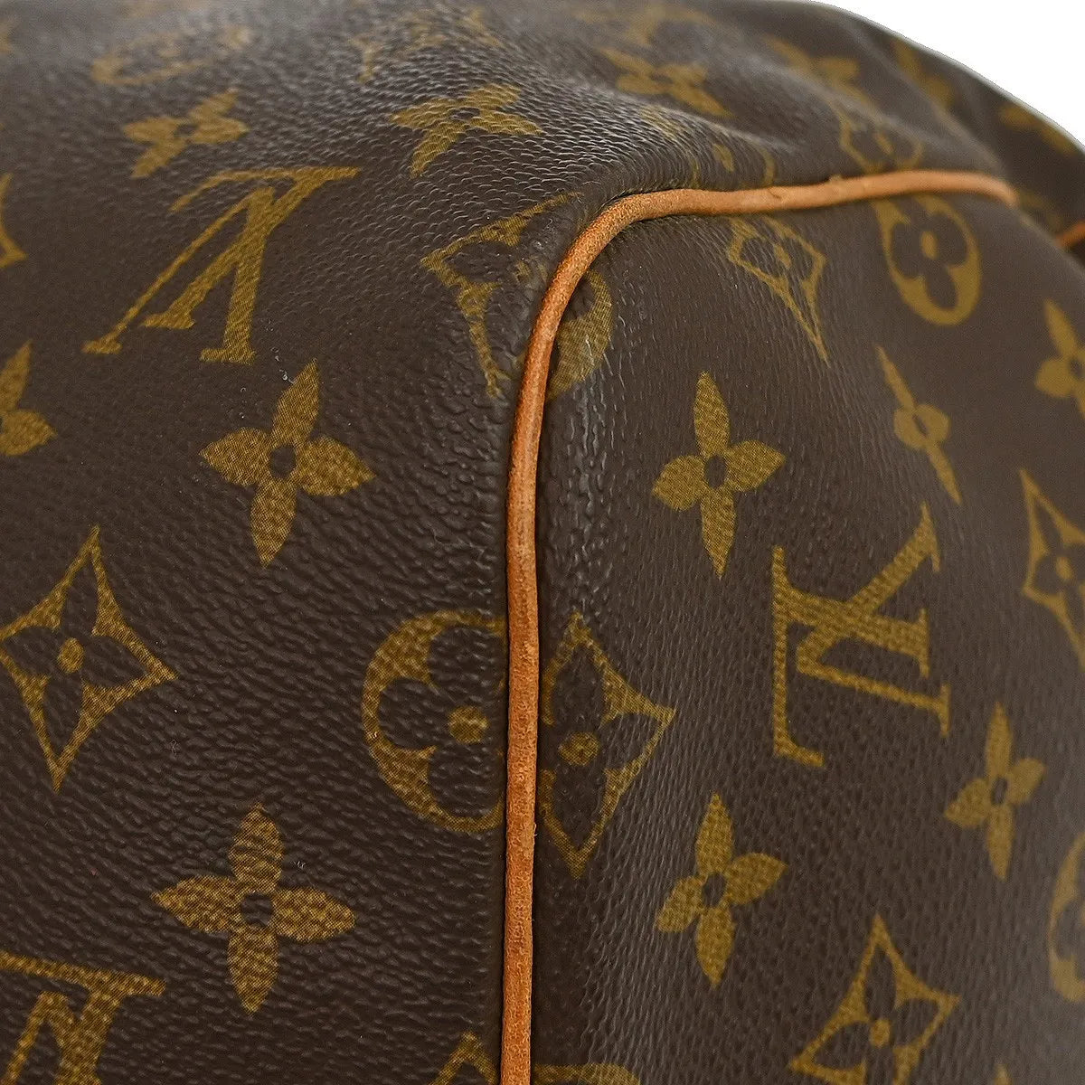Louis Vuitton Keepall Monogram Canvas Brown Canvas Travel Bag Bag (Pre-Owned)