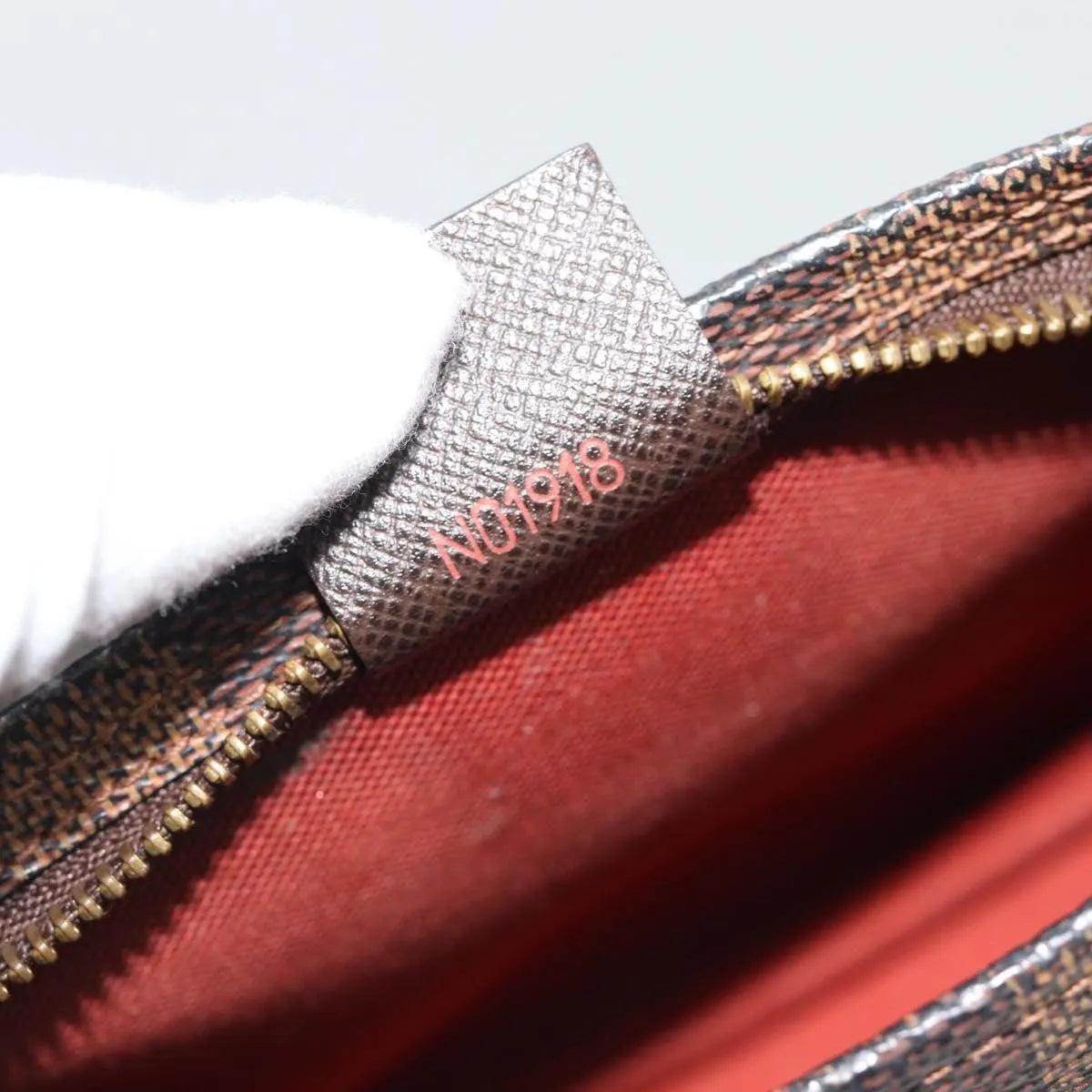 Louis Vuitton Trousse Make Up Damier Brown Canvas Clutche & Pouche Bag (Pre-Owned)