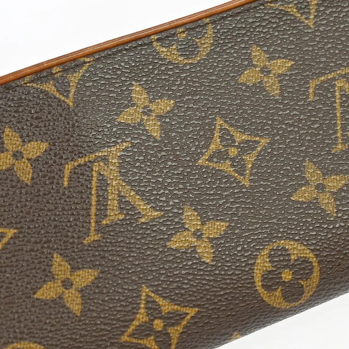 Louis Vuitton Twin Handbag Monogram Canvas Brown Canvas Clutche & Pouche Bag (Pre-Owned)