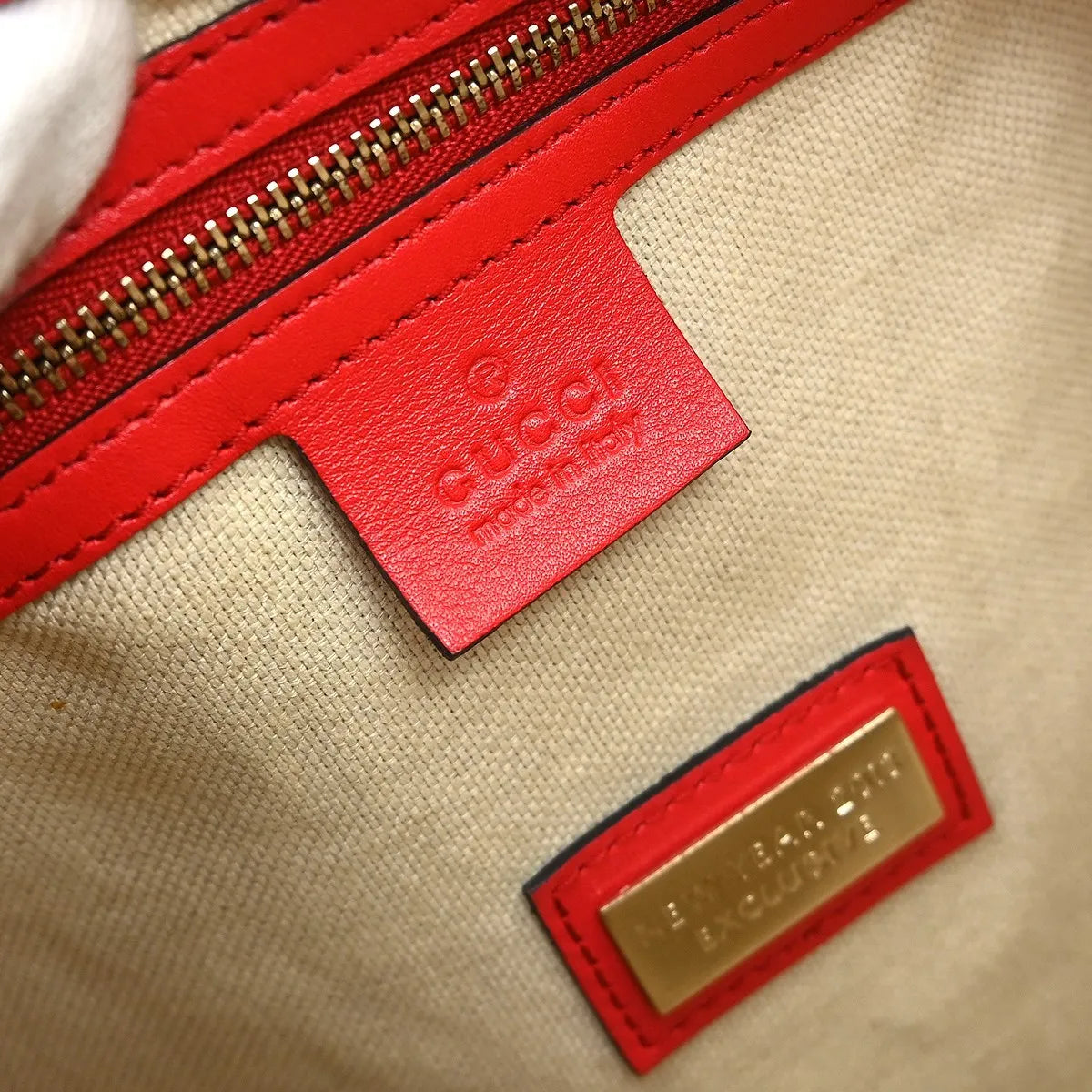 Gucci Vintage Duffle Gg Coated Canvas Beige Canvas Handbag (Pre-Owned)