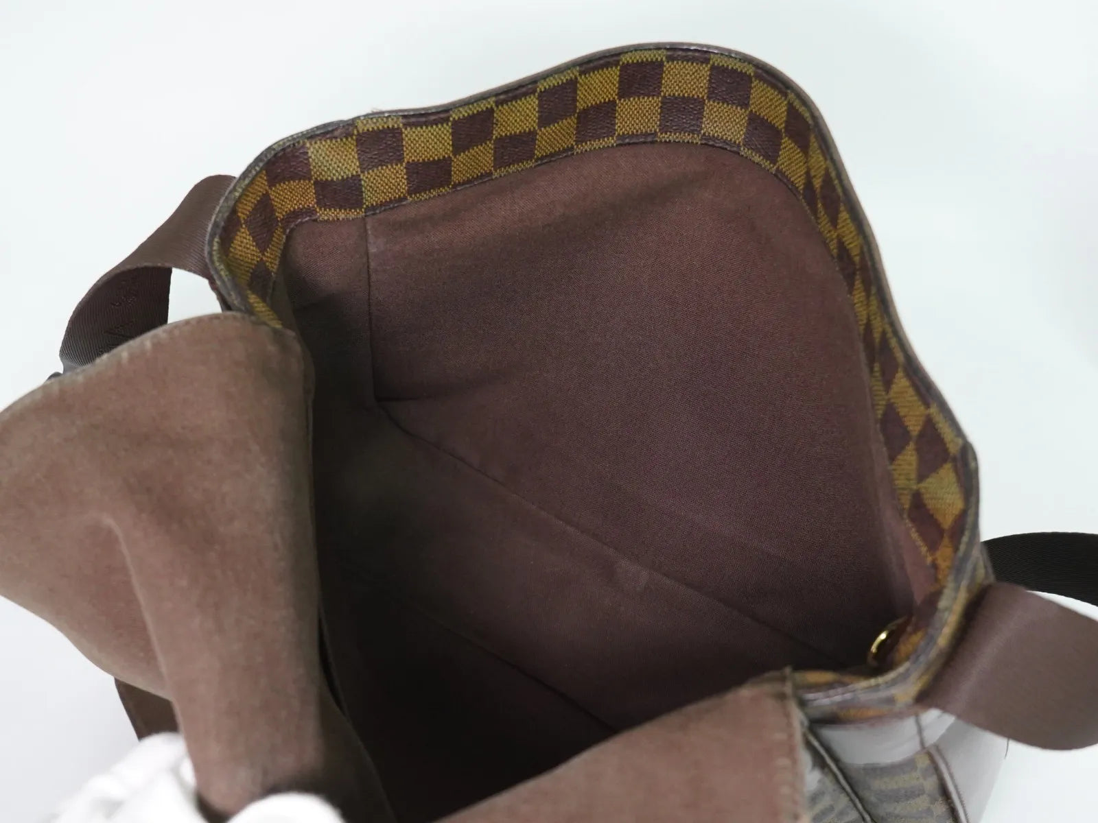Louis Vuitton Bastille Damier Brown Canvas Shoulder Bag Bag (Pre-Owned)