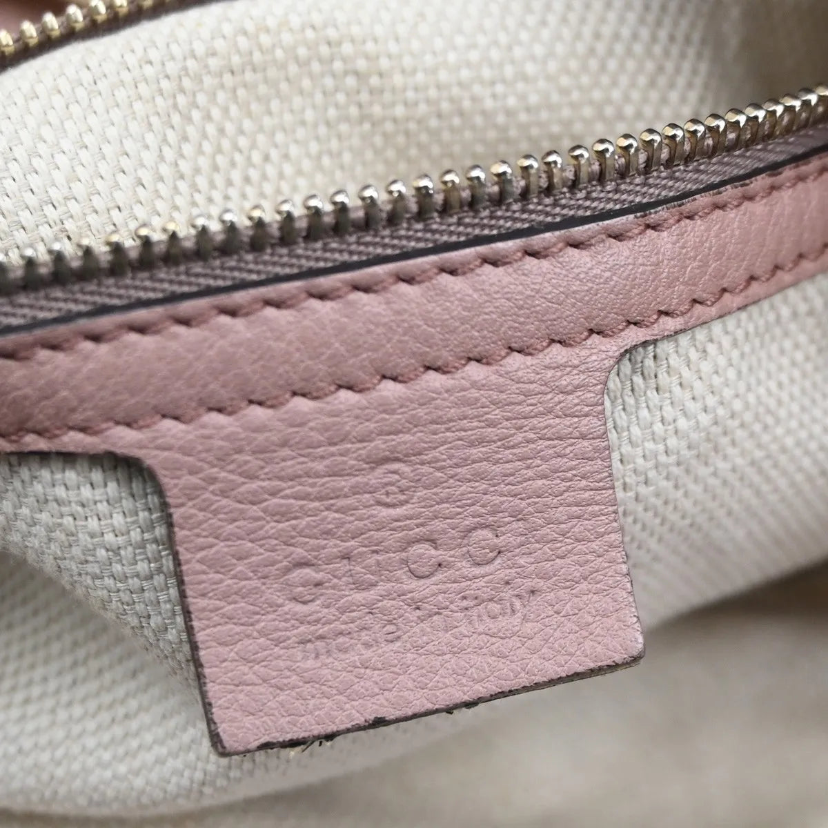 Gucci Soho Chain Strap Leather Pink Leather Shoulder Bag Bag (Pre-Owned)