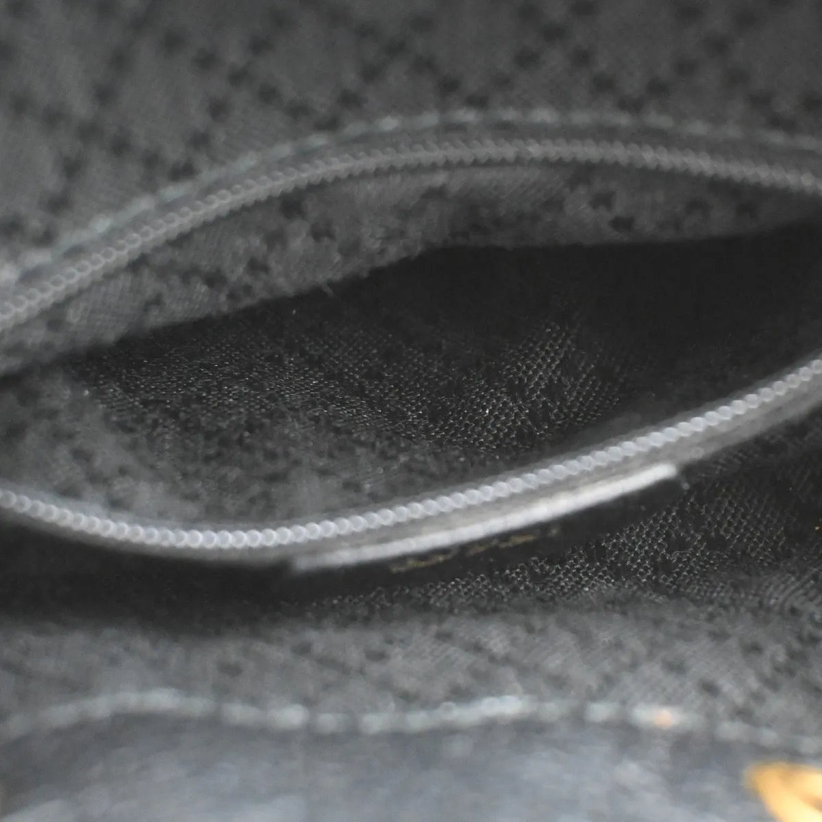 Gucci Vintage Bamboo Suede Black Suede Backpack Bag (Pre-Owned)