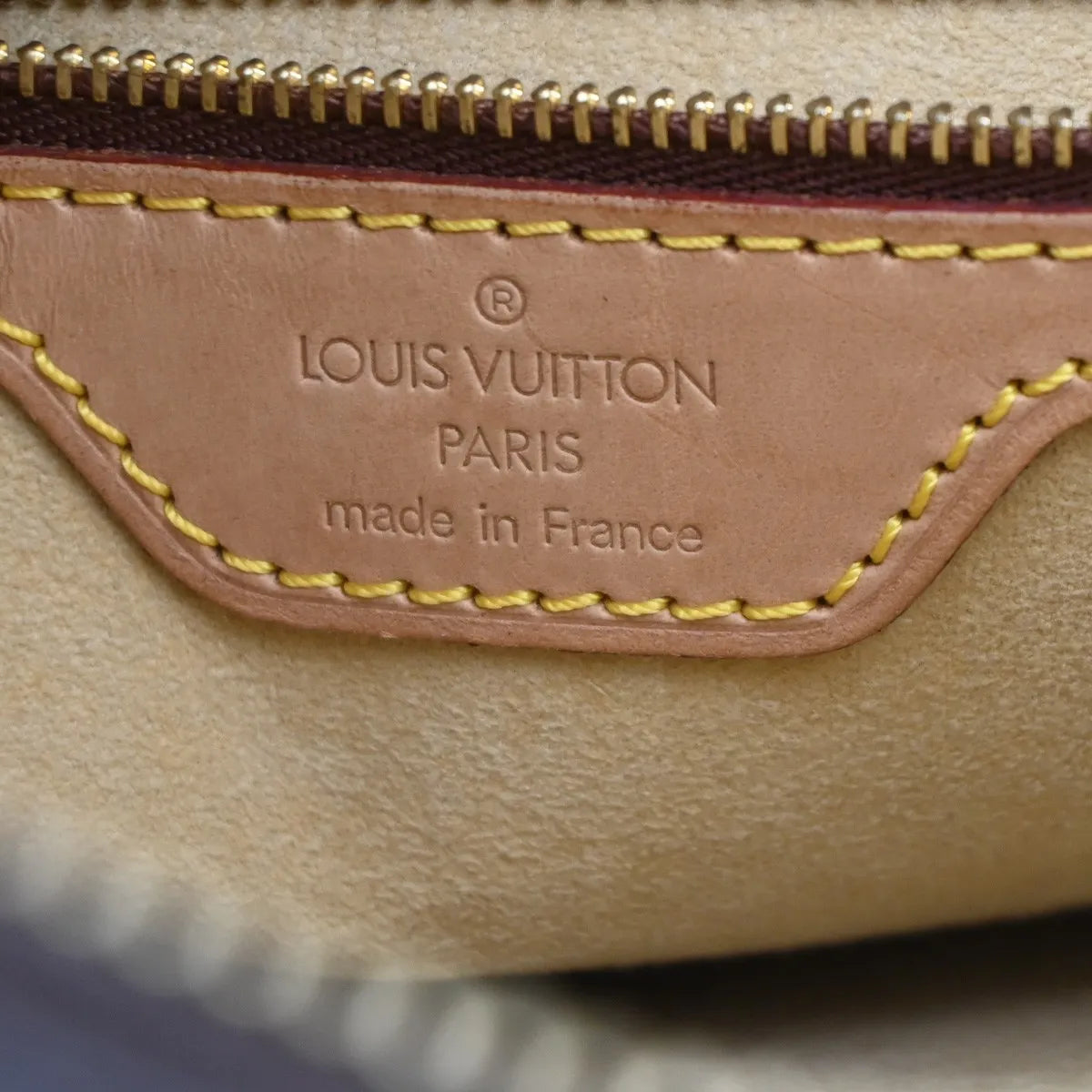 Louis Vuitton Monogram Looping Monogram Canvas Brown Canvas Handbag (Pre-Owned)
