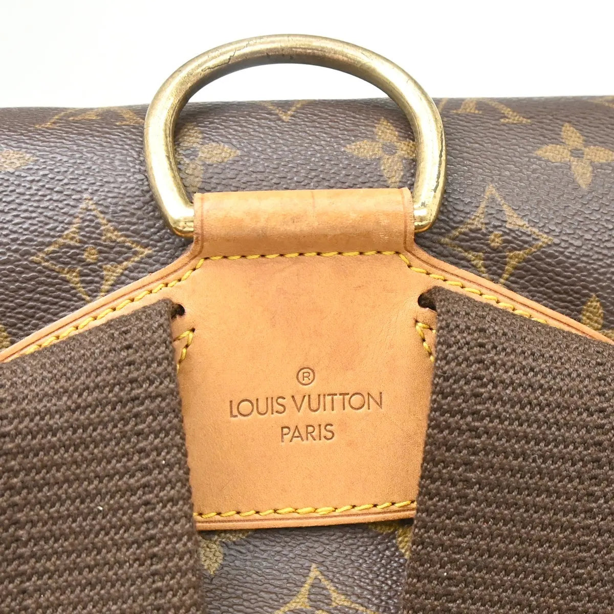 Louis Vuitton Montsouris Monogram Canvas Brown Canvas Backpack Bag (Pre-Owned)